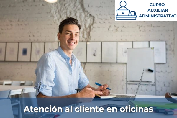 Atención al cliente en oficinas